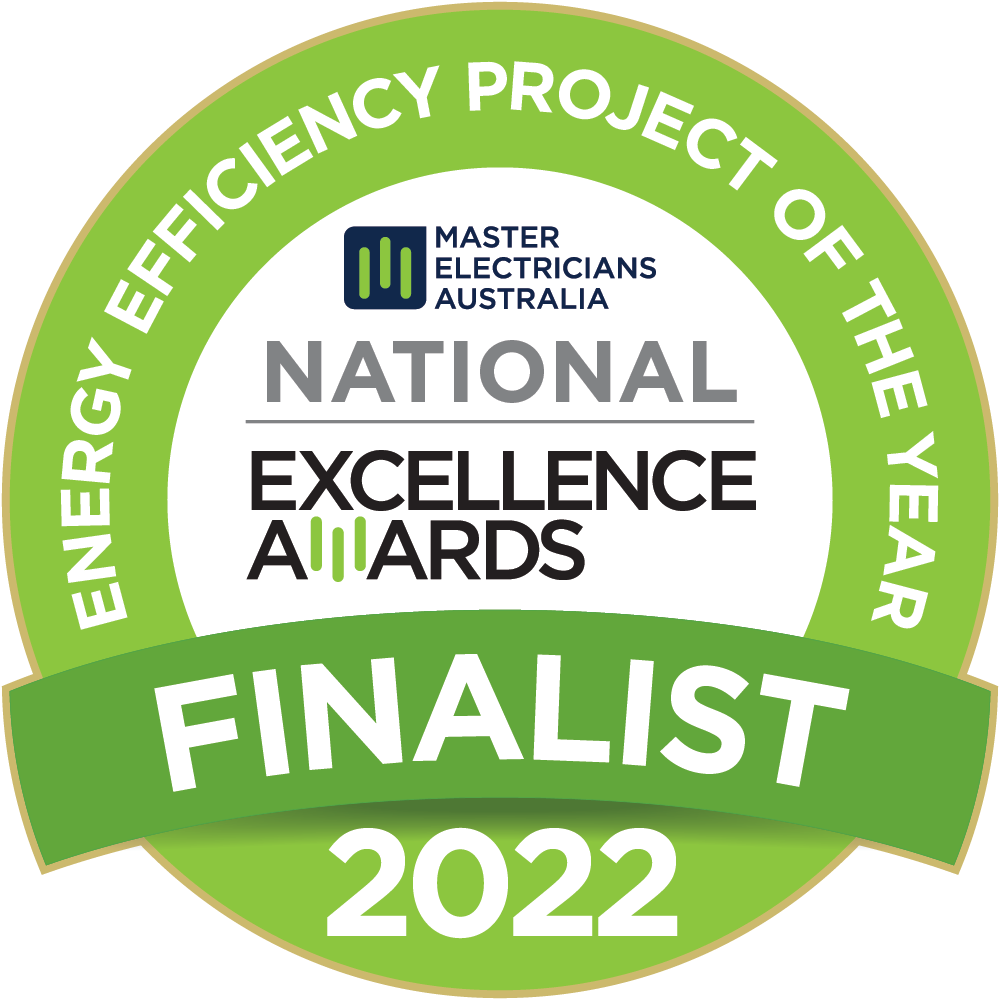 excellence award 2022 badge nat finalist energy