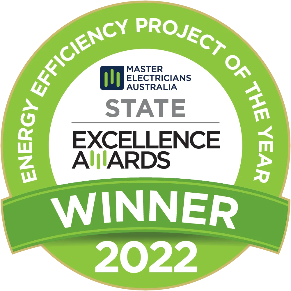 excellence award 2022 badge state winner energy